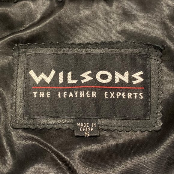 Wilsons Leather Moto Jacket with Lining - Picture 4 of 5